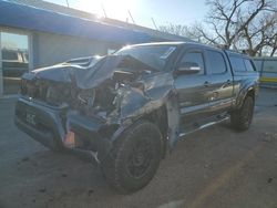 Salvage cars for sale from Copart Wichita, KS: 2015 Toyota Tacoma Double Cab Long BED