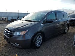 Carros salvage a la venta en subasta: 2014 Honda Odyssey EXL