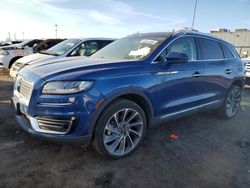 Lincoln salvage cars for sale: 2020 Lincoln Nautilus Reserve