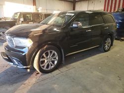 Salvage cars for sale from Copart Billings, MT: 2017 Dodge Durango Citadel