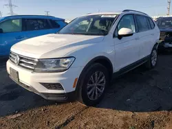 Salvage cars for sale at Elgin, IL auction: 2018 Volkswagen Tiguan S