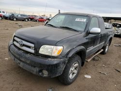 Salvage cars for sale from Copart Brighton, CO: 2006 Toyota Tundra Access Cab SR5