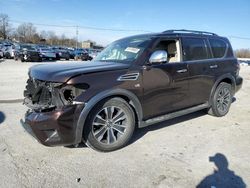 Salvage cars for sale from Copart Lawrenceburg, KY: 2018 Nissan Armada SV