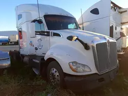 Salvage trucks for sale at Colton, CA auction: 2018 Kenworth Construction T680
