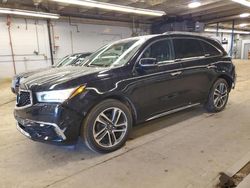 Acura MDX salvage cars for sale: 2017 Acura MDX Advance