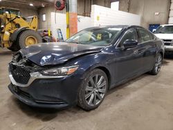 Salvage cars for sale at Ham Lake, MN auction: 2021 Mazda 6 Touring