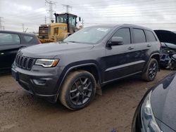 Salvage cars for sale at Elgin, IL auction: 2021 Jeep Grand Cherokee Limited