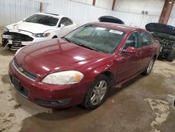 Chevrolet salvage cars for sale: 2010 Chevrolet Impala LT