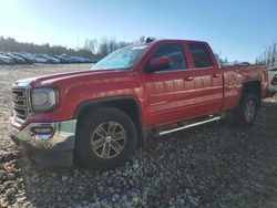 Salvage cars for sale from Copart Candia, NH: 2016 GMC Sierra K1500 SLE