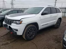 Jeep salvage cars for sale: 2017 Jeep Grand Cherokee Trailhawk