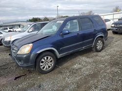 Vehiculos salvage en venta de Copart Sacramento, CA: 2005 Honda CR-V EX