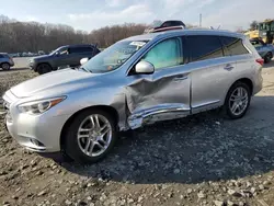 Salvage cars for sale at Windsor, NJ auction: 2014 Infiniti QX60 Hybrid