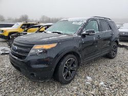 Salvage cars for sale from Copart Wayland, MI: 2015 Ford Explorer Sport