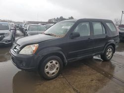 Salvage cars for sale from Copart Wheeling, IL: 2005 Honda CR-V LX