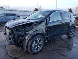 Salvage cars for sale at Littleton, CO auction: 2022 KIA Sportage LX
