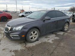 Salvage cars for sale at Oklahoma City, OK auction: 2015 Chevrolet Cruze LT