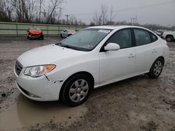 Salvage cars for sale from Copart Leroy, NY: 2007 Hyundai Elantra GLS
