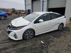 Salvage cars for sale at Windsor, NJ auction: 2017 Toyota Prius Prime