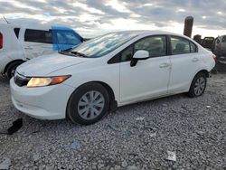 Vehiculos salvage en venta de Copart Montgomery, AL: 2012 Honda Civic LX