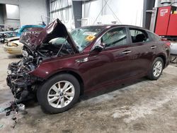 KIA Optima salvage cars for sale: 2017 KIA Optima LX