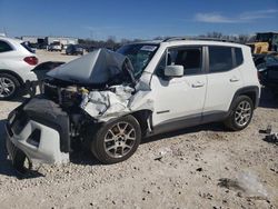 Salvage cars for sale at New Braunfels, TX auction: 2020 Jeep Renegade Latitude