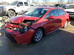 Salvage cars for sale at Bridgeton, MO auction: 2021 Toyota Corolla LE