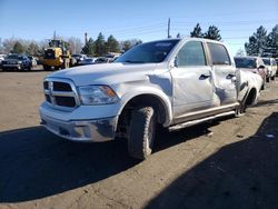 Salvage trucks for sale at Denver, CO auction: 2016 Dodge RAM 1500 SLT