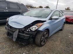 Salvage cars for sale at Sacramento, CA auction: 2013 Hyundai Elantra Coupe GS