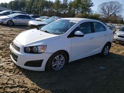 Salvage cars for sale from Copart Seaford, DE: 2013 Chevrolet Sonic LT