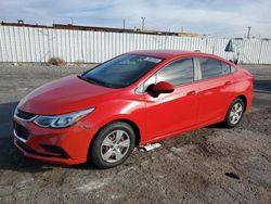 Salvage cars for sale at Van Nuys, CA auction: 2018 Chevrolet Cruze LS