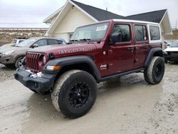 Salvage cars for sale at Northfield, OH auction: 2021 Jeep Wrangler Unlimited Sport