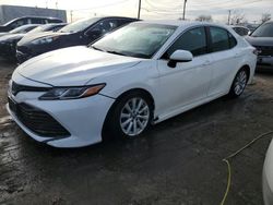 Salvage cars for sale from Copart Chicago Heights, IL: 2018 Toyota Camry L