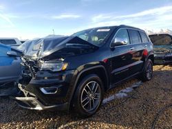 Jeep Grand Cherokee Limited salvage cars for sale: 2017 Jeep Grand Cherokee Limited