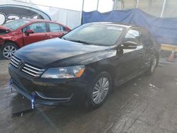 Volkswagen salvage cars for sale: 2015 Volkswagen Passat S