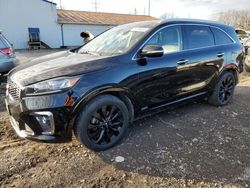 Salvage cars for sale from Copart Columbus, OH: 2020 KIA Sorento SX