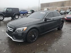 Salvage cars for sale at Fredericksburg, VA auction: 2015 Mercedes-Benz C 300 4matic