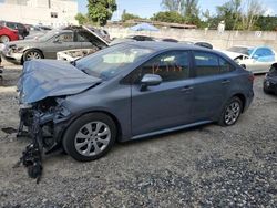 Salvage cars for sale from Copart Opa Locka, FL: 2021 Toyota Corolla LE