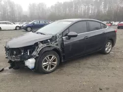 Chevrolet Cruze lt salvage cars for sale: 2016 Chevrolet Cruze LT