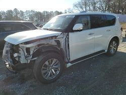 Salvage cars for sale from Copart Fairburn, GA: 2016 Infiniti QX80