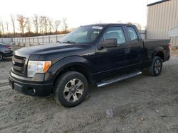 Salvage cars for sale at Spartanburg, SC auction: 2013 Ford F150 Super Cab