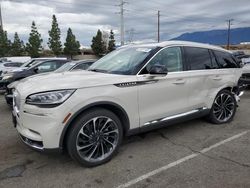 Salvage cars for sale from Copart Rancho Cucamonga, CA: 2023 Lincoln Aviator Reserve
