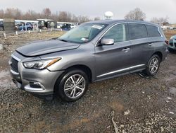 Salvage cars for sale at Hillsborough, NJ auction: 2018 Infiniti QX60