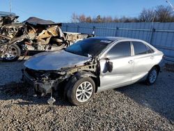 Salvage cars for sale from Copart Memphis, TN: 2017 Toyota Camry LE