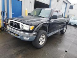 Salvage cars for sale at Vallejo, CA auction: 2001 Toyota Tacoma Double Cab Prerunner