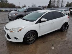 Salvage cars for sale at Bowmanville, ON auction: 2014 Ford Focus SE