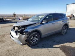 Salvage cars for sale at Albuquerque, NM auction: 2018 Toyota Rav4 LE