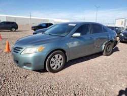 Salvage cars for sale at Phoenix, AZ auction: 2010 Toyota Camry Base