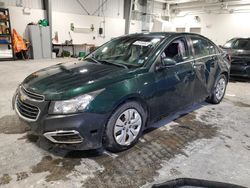 Vehiculos salvage en venta de Copart Elmsdale, NS: 2015 Chevrolet Cruze LT