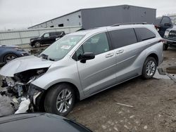 Toyota Sienna salvage cars for sale: 2021 Toyota Sienna XSE