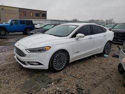 Salvage cars for sale from Copart Kansas City, KS: 2017 Ford Fusion Titanium HEV